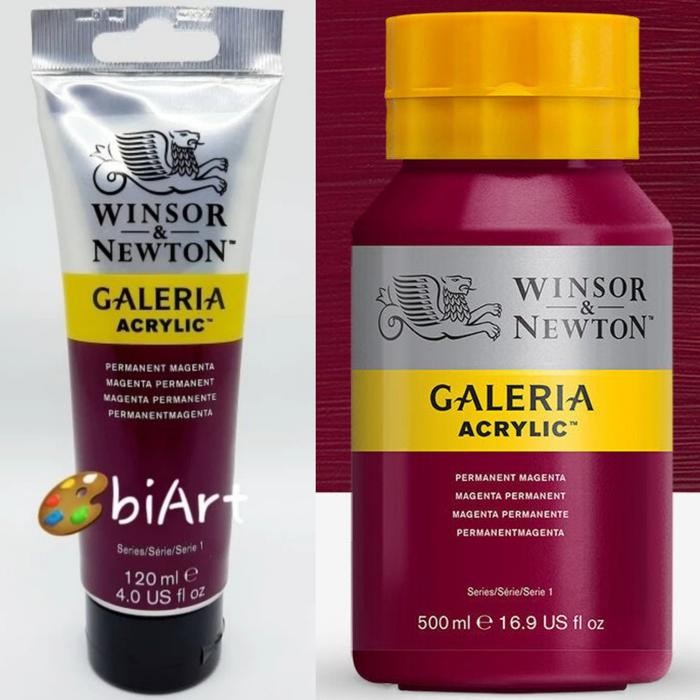 

Cat Akrilik Galeria Acrylic Colour 120 Ml Permanent Magenta Winsor