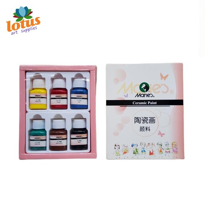 

Maries Ceramic Paint/Cat Keramik Set 6