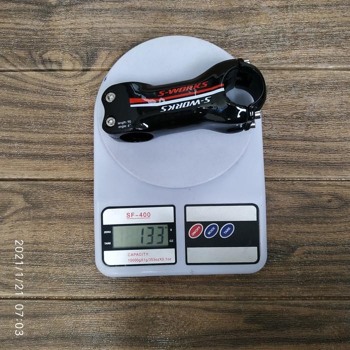 Stem S-Works Specialized Carbon 90Mm 6 Degrees Os - Stem Road Bike Mtb