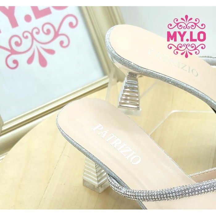 alfa SANDAL PESTA WANITA HEELS WEDDING PEREMPUAN SELOP KEBAYA PENGANTIN SENDAL NIKAH LAMARAN