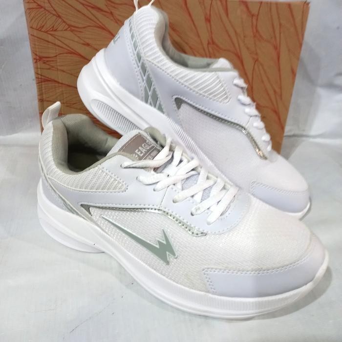 Sepatu Olahraga Lari Pria Eagle Martin Original Putih Running Terlaris Best Quality 100% Original