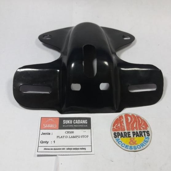 Dudukan lampu stop CB100 Dudukan plat nomor CB 100 Limited Item Barang Langka Spare Part Motor Klasi