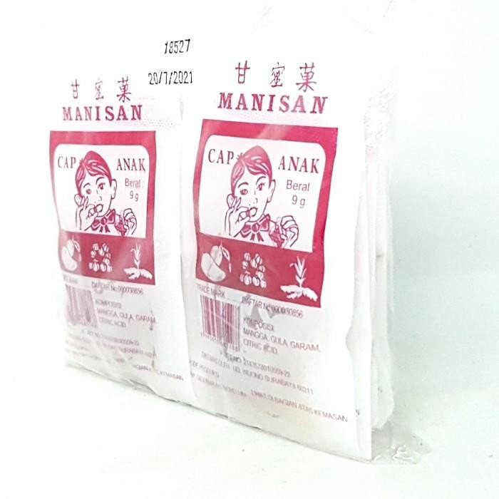 

(Allthebest) CAP ANAK MANISAN MANGGA MANIS ISI 8pcs x 9gr BUAH ASLI KHAS KEDIRI