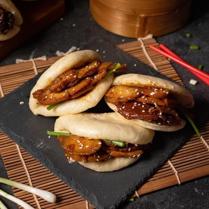 

(Allthebest) Low Cal Charsiu Bao Lean Beef/ Chicken Breast (Healthy Diet Snack)