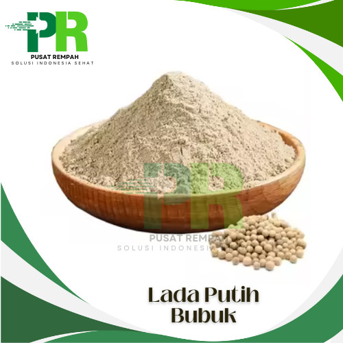 

1kg Lada Putih Bubuk Murni Pure White Pepper Powder Premium / Bumbu Pelengkap Masakan Serbuk Merica Putih 1 Kilogram Pusatrempah