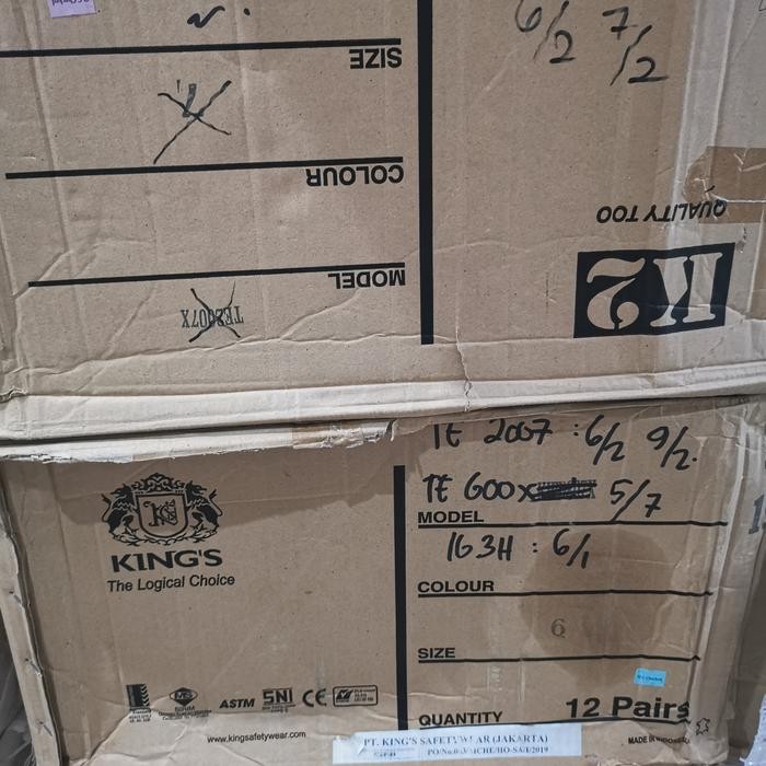 k2 TE2007x sepatu safety hanya no. 5/38, 6/39-40 stok cuci gudang (TERBAIK) (TERBARU) (TERMURAH)