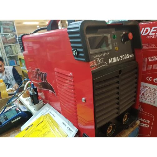 Mesin Las Redfox Mma 300 S / Travo Las Inveter Redfox Mma 300 1Phase
