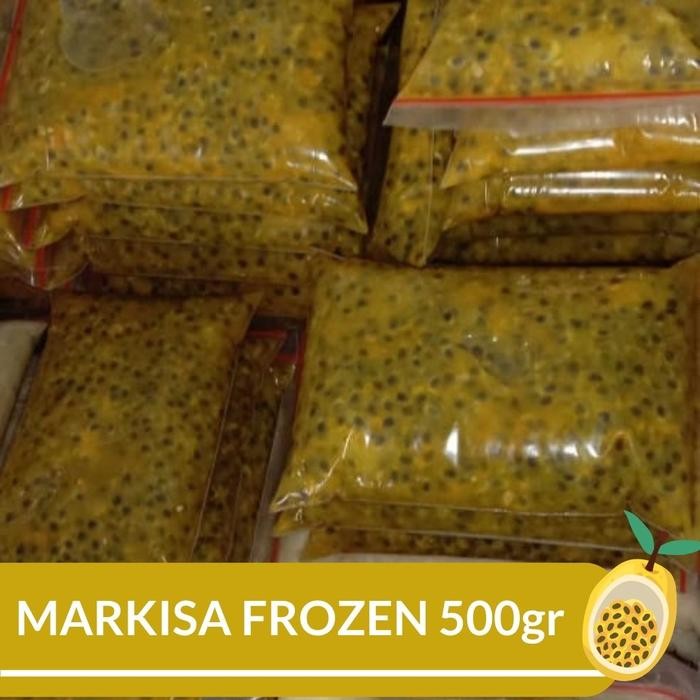 

SIAPKIRIM Buah Markisa Beku Plus Biji 1 kg Markisa Frozen 500 grm Passion Fruit READY STOCK