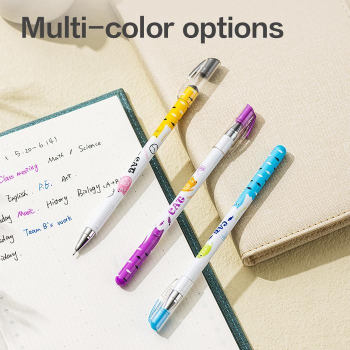 

Deli Stationary - Deli Pulpen Gel / Gel Pen 0.5Mm Motif Kartun Kucing Eg81