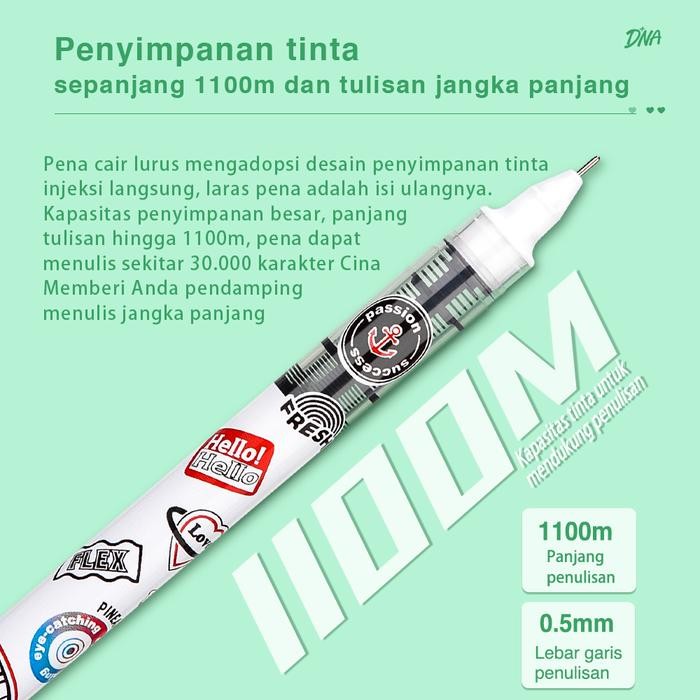 

Deli Stationary - Deli 0.5Mm Roller Pen Mata Kecil 12Pcs/Box S876