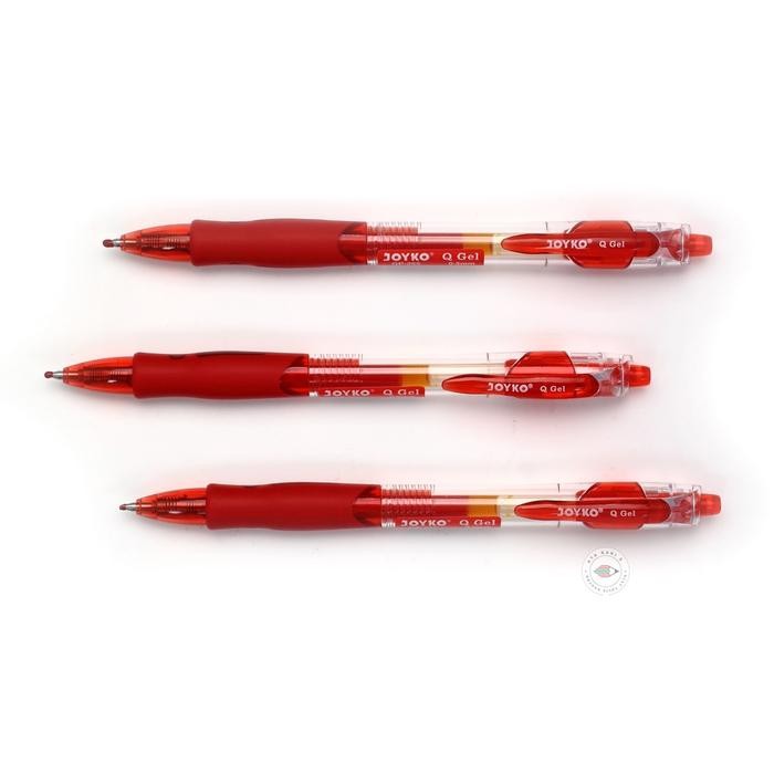 

Deli Stationary - Pulpen Gel Joyko Gp-265 Q-Gel 0.5Mm Merah (Perlusin)
