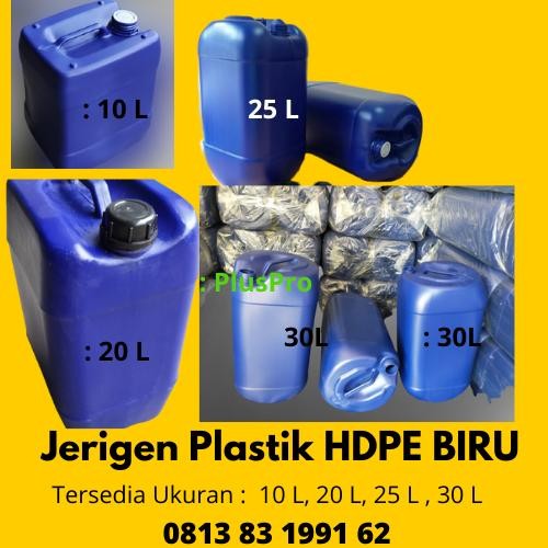 YL84 Jerigen 100% Baru / Dirigen / Jerrycan / 20 / 25 / 30 L Liter / Kg