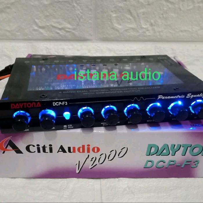 Venom Kenwood - Parametrik Pre Amp Daytona F3 V-2000 Citiaudio F3 Daytona Bluetooth Equalizer