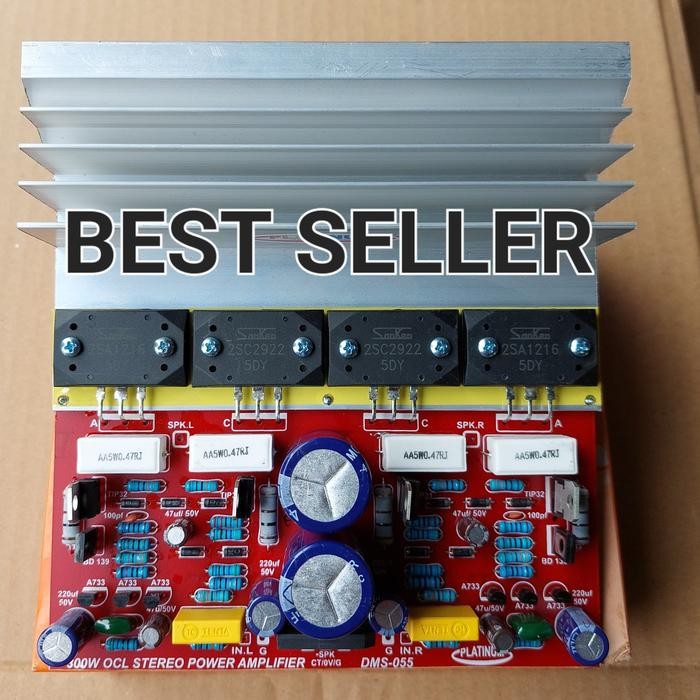 Venom Kenwood - Power Ampli Amplifier Stereo 300W Sanken Hanaya Monstar Dms055 Dms 055