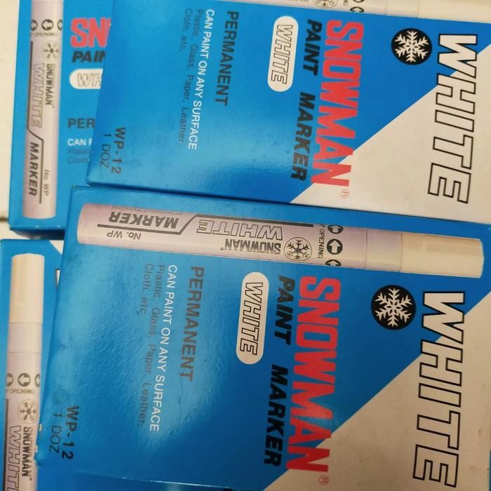 

Spidol Snowman Paint Marker Pasti Diskon