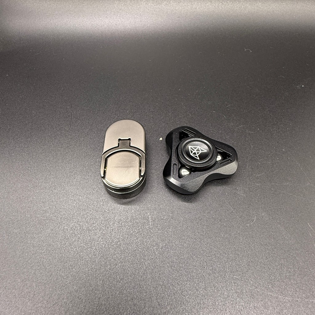 2-piece metal EDC toy fingertip gyro decompression toy office pressure relief toy adult toy gift