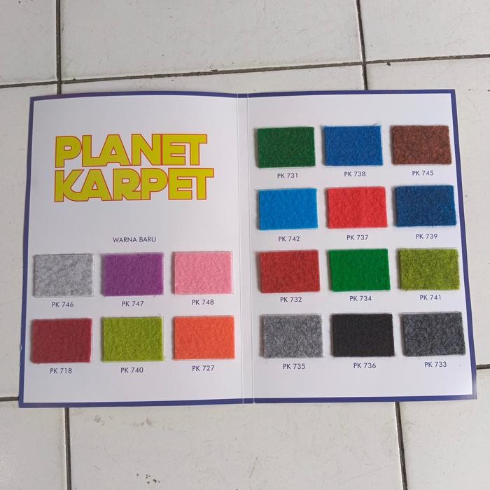 VFTD Karpet Brudu Polos Planet Karpet Meteran (Mushola, Pameran)