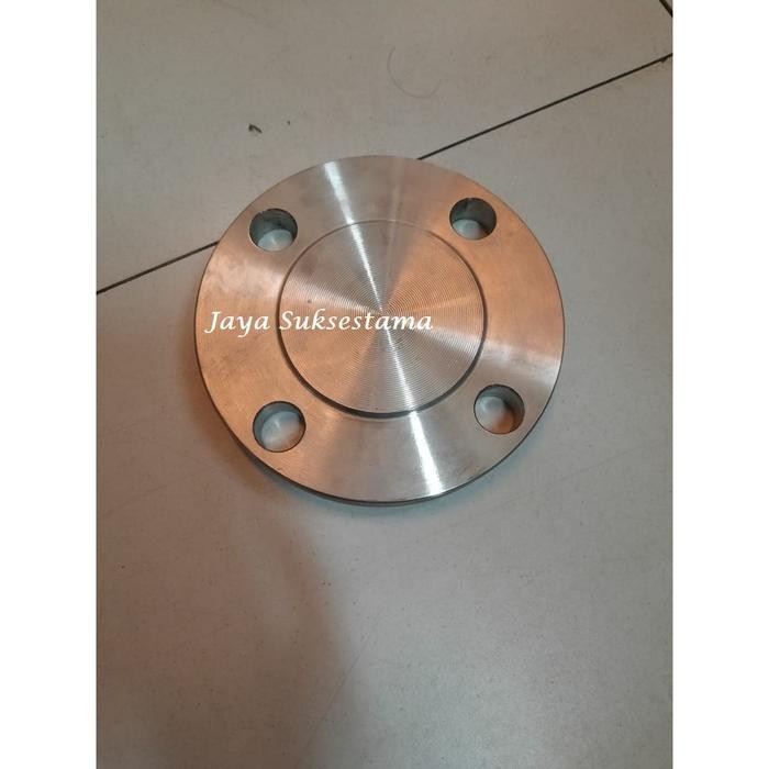 Bagus Blind Flange Stainless 304 Ansi 150 2" Inch - Flange Buta Ss304 #150