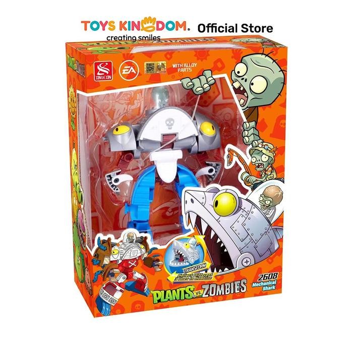 CRUZER PLANTS VS ZOMBIES ROBOT ZOMBIE MECHANICAL SHARK 3 IN 1