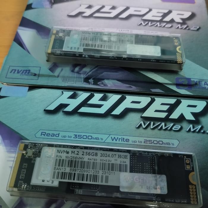 Ssd V-Gen Hyper Nvme M.2 256Gb