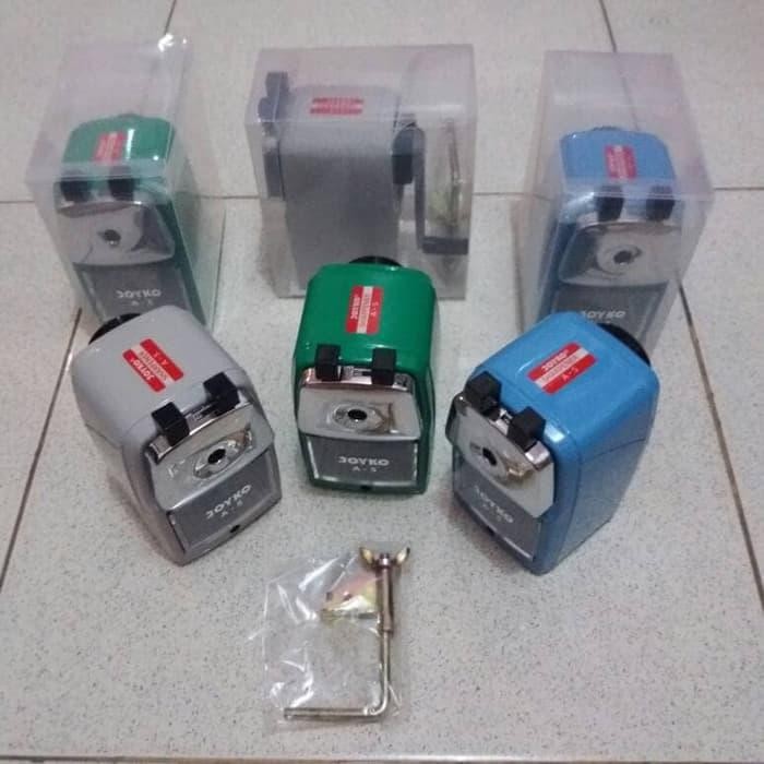 

Serutan Pensil Joyko Besar A5/Rautan Meja/Rautan Putar/Sharpener A5