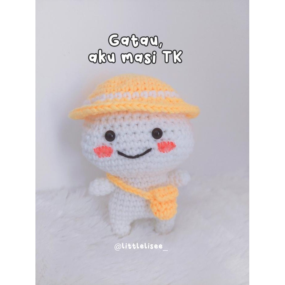 Boneka Rajut Amigurumi - Pentol Quby