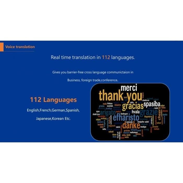 

Dosmono C402 - Ai Wireless Voice Mouse - Support 112 Languages