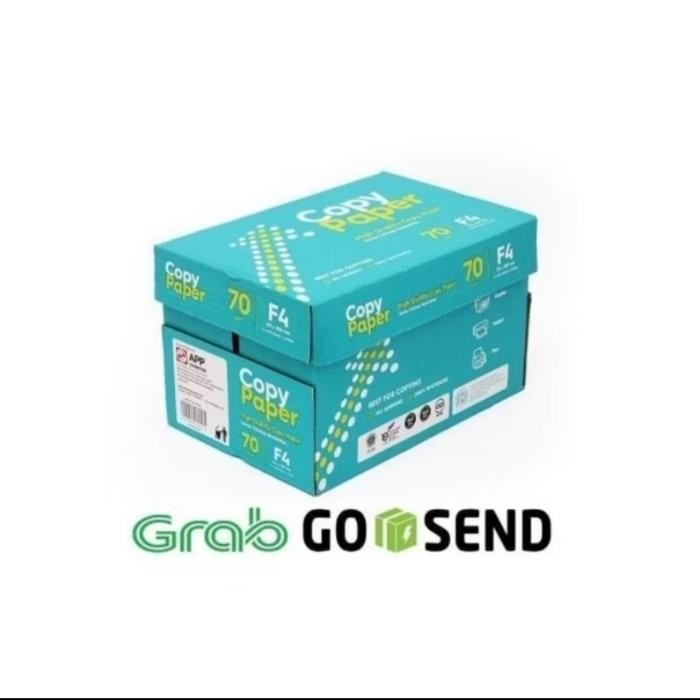 

Kertas Hvs F4 Folio 75 Gr Copypaper / Dus ( Khusus Grab Dan Gojek )