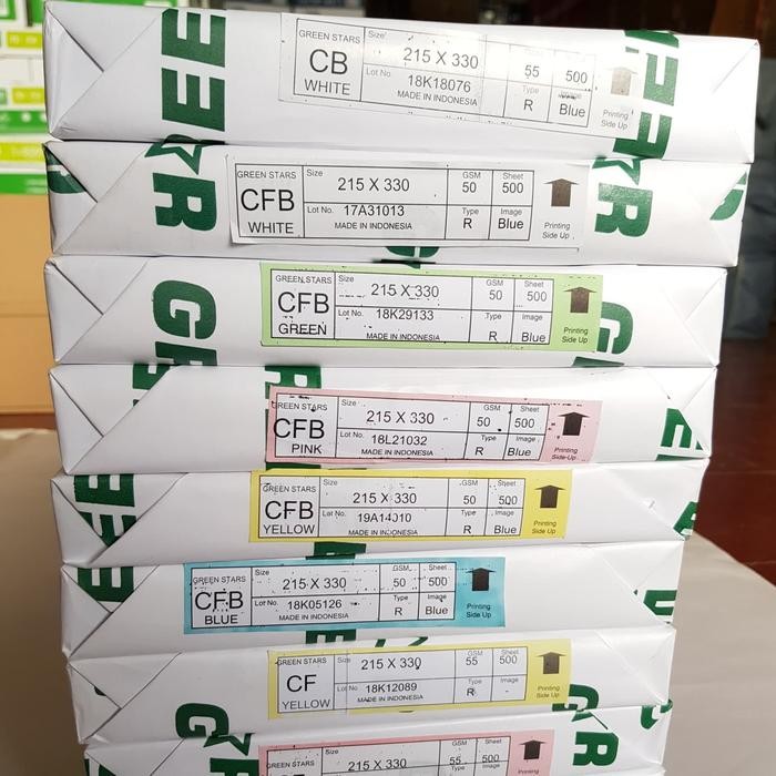 

Ncr Gs Green Star Middle Putih F4 Kertas Karbon Nota Kontan