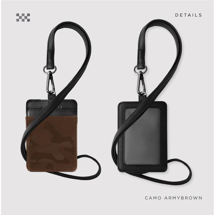 

Ray Clyn - Id Card Lanyard Camo Armybrown