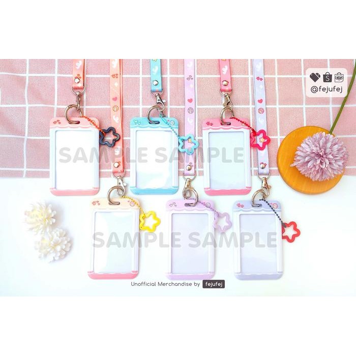

[Fejufej] Haikyuu Id Card Holder Lanyard Tempat Kartu Photocard