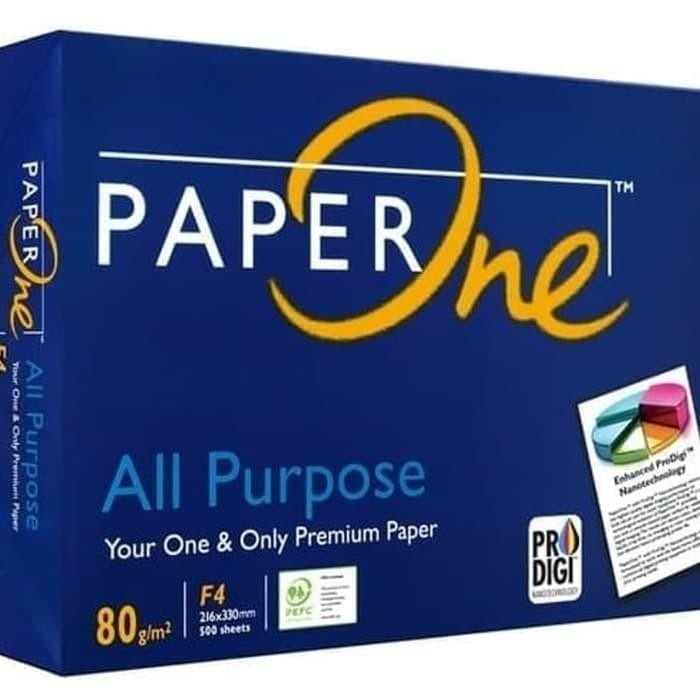 

Kertas Hvs Folio F4 80 Gram Paper One Dus