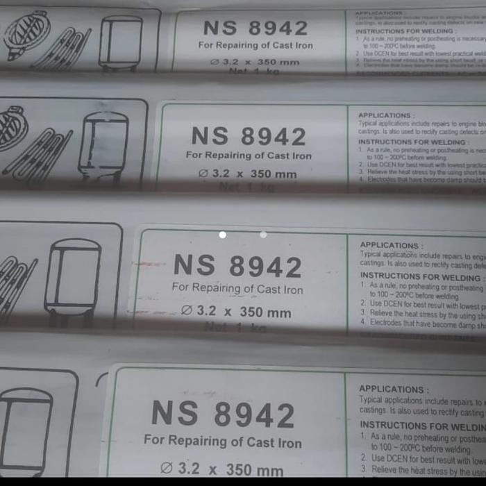 KAWAT LAS NS-8942 NIKKO STEEL FOR REPAIRING OF IRON