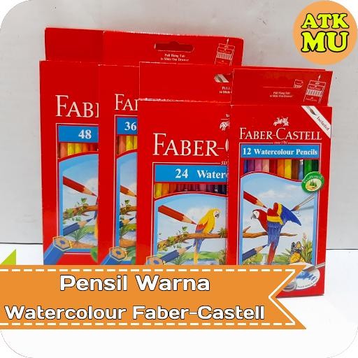 

Pensil Warna Watercolour 12 - 24 - 36 - 48 Faber-Castell
