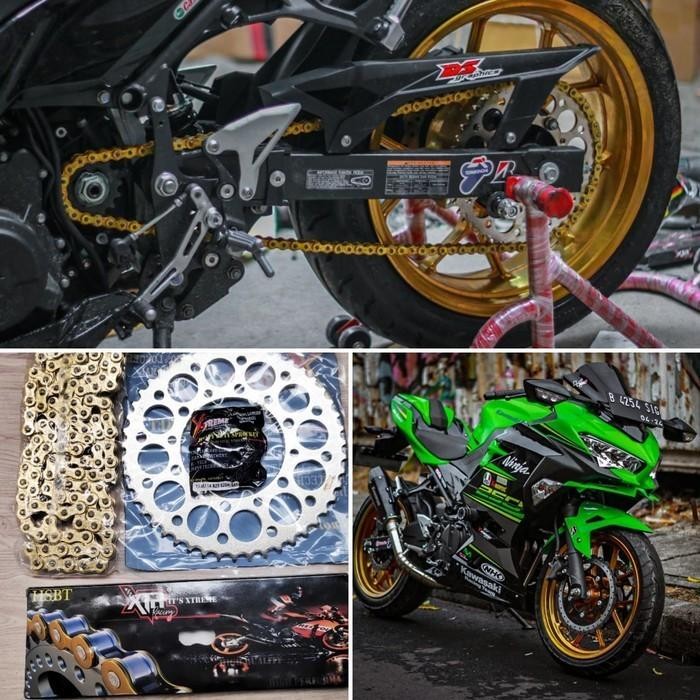 Promo Gear Set Ninja 250 Fi Z250 Ninja Karbu Xtreme Not Sss Tk Did