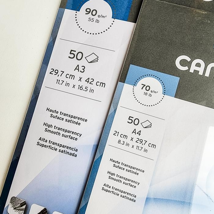 

Canson Calque Pad Tracing Paper Satin Finish A4/A3 Kalkir