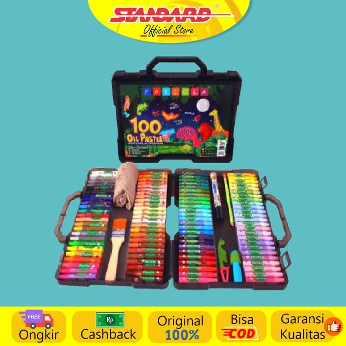 

Standard - Pascola Oil Pastel 100 / Set ( Crayon / Pewarna / Coloring )