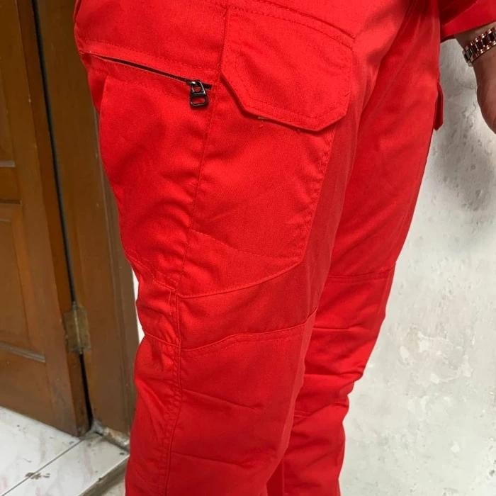 ASLI Celana Tactical Bahan Japan Drill Celana Taktikal Merah Pria Panjang READY STOCK