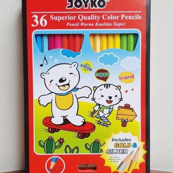 

Pensil Warna Joyko 36 Warna