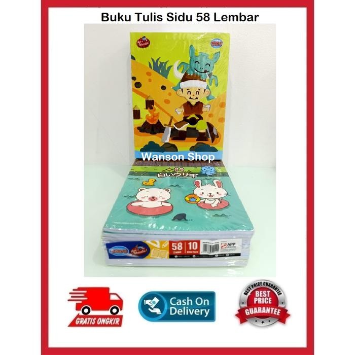

TUMI Buku Tulis Sidu 58 Lembar / Buku Sidu 58