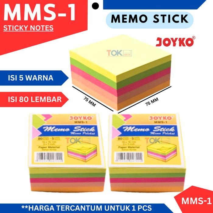 

TUMI Memo Stick Joyko Mms-1 / Sticky Notes