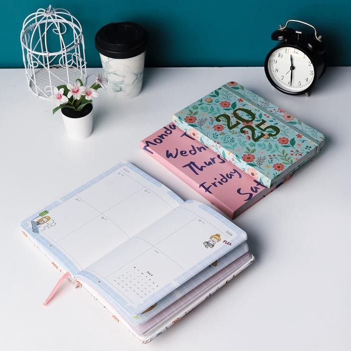

TUMI Bukuqu Planner 2025 #Never Give Up - Agenda - Notebook - Monthly