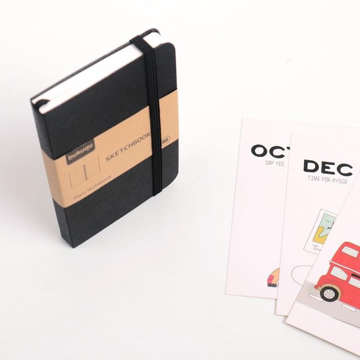 

TUMI Bukuqu Buku Sketsa A6 [Cream Paper] - Skecthbook - Skecth Book - Buku Lukis Saku