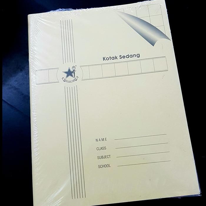 

TUMI Buku Tulis Kotak Sedang Bintang Obor Isi 38 Lembar (Per Pak)