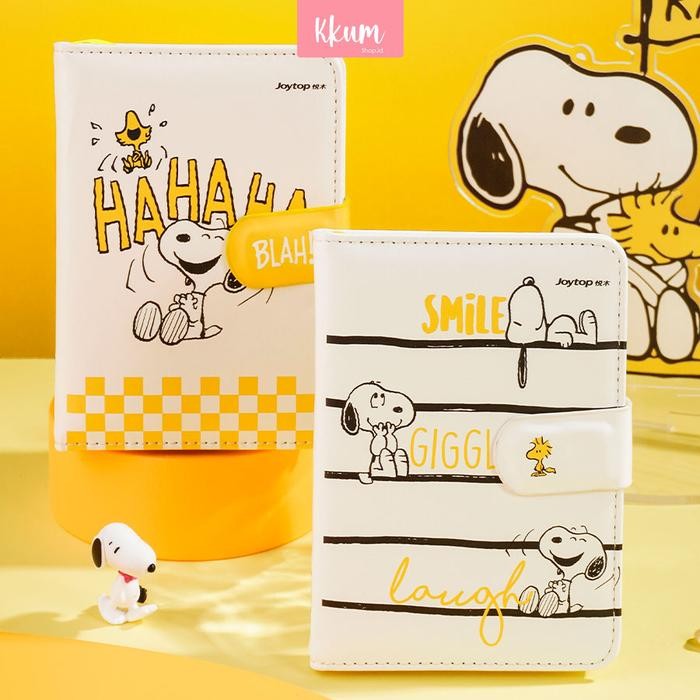 

I77W Agenda Book A6/ Diary Ukuran A6/ Buku Catatan Snoopy Magnet