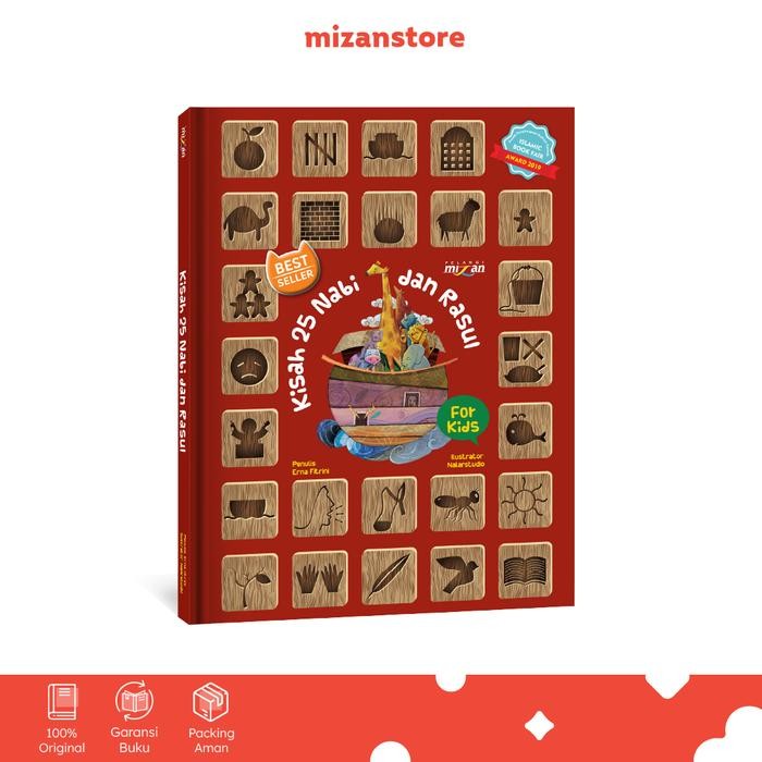 

[Mizan Jakarta] Buku Kisah 25 Nabi Dan Rasul (Pelangi) - Toys Book