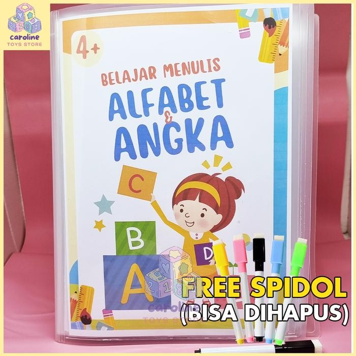 

Buku Belajar Menulis Angka dan Huruf 4 5 6 Tahun Balita Pra TK Pra Sekolah Buku Aktivitas Anak Bisa