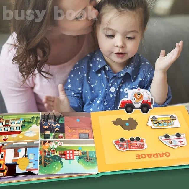 

WD Quiet Book Busy Book Buku Edukasi Anak Buku Aktivitas Anak Kids Montessorri Activity Book
