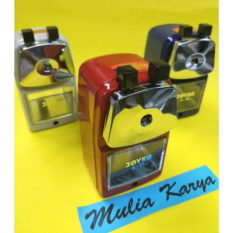 

I77W Serutan Pensil Besar / Rautan Meja Joyko A 5 L Besi