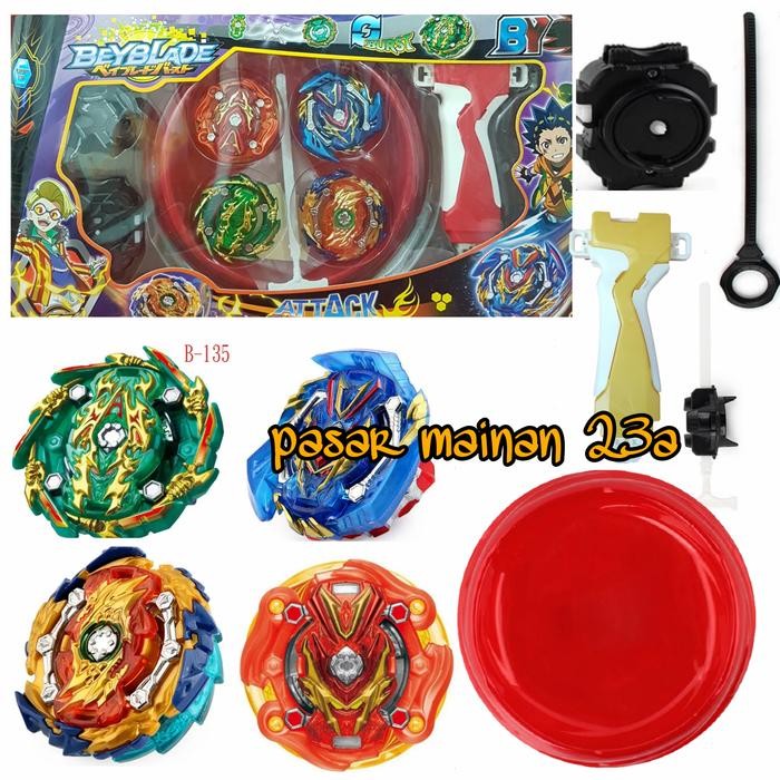 Gangsing Burst 4in1 launcher Lord set arena gangsing